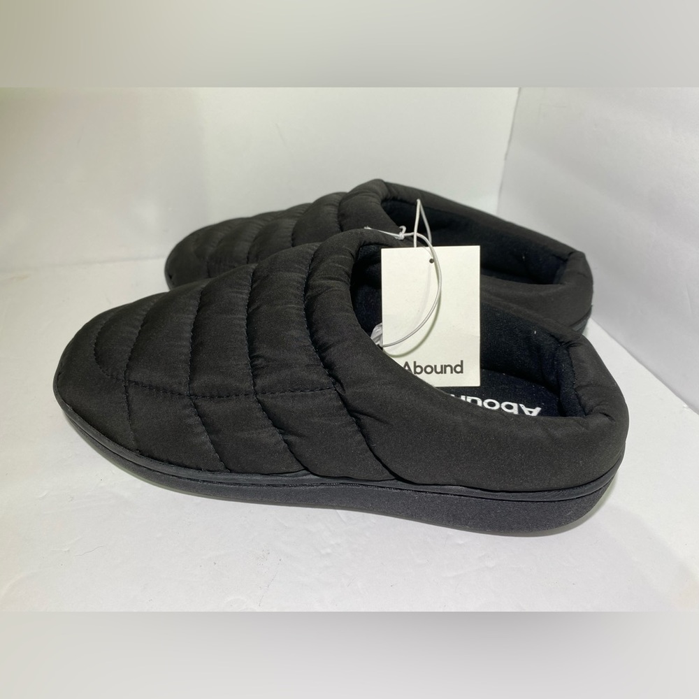 Abound Black Union Puffer Women’s Slippers- Size S (7/8) - NWT